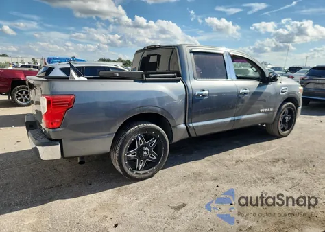 2017 Nissan Titan S из США, поврежденный, VIN 1N6AA1EK7HN527143